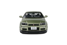 Load image into Gallery viewer, SOLIDO Nissan GTR R34 1:18 Metallic Green