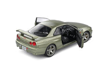 Load image into Gallery viewer, SOLIDO Nissan GTR R34 1:18 Metallic Green