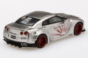 ミニカー LBWK GT-R Satin Silver MINI GT 49 LB WORKS Nissan GT-R (R35)Satin Silver Type 1
