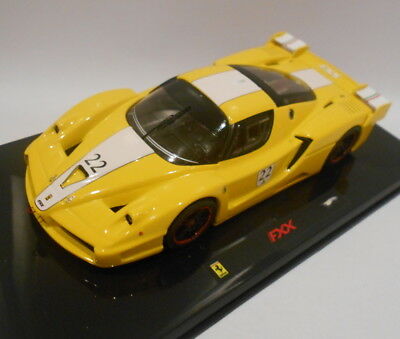 Hot Wheels Elite Ferrari FXX #22 1:43 Yellow – Gulf Models