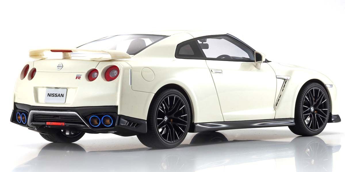 Modèle Réduit NISSAN GT-R (GT) Au 1/18 - Marque KYOSHO - Bleu (Occasion)