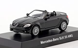 Kyosho 1/64 Scale Mercedes-Benz SLK55 AMG Convertible Black