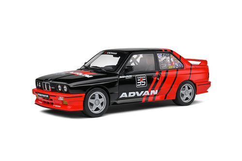 SOLIDO BMW E30 M3 Drift Team 1:18 Black/Red