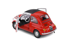 Load image into Gallery viewer, SOLIDO FIAT 500 Robe Di Kappa 1:18 White/Red