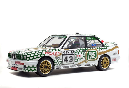 SOLIDO BMW E30 DTM tic tac 1:18 (White)