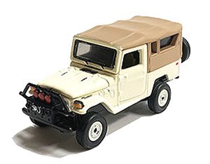 Johnny Lightning 1980 Toyota Land Cruiser Cream 1/64