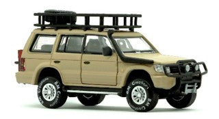 BM Creations MITSUBISHI PAJERO 2nd Generation 1996 1:64 Beige