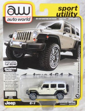 Load image into Gallery viewer, Auto World Jeep Wrangler Unlimited Sahara 2018 1/64 Beige