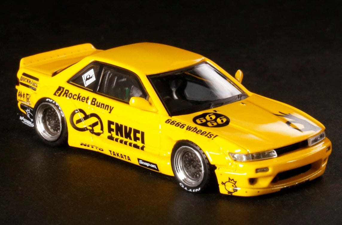 Inno64 NISSAN Silvia Rocket Bunny V2 Yellow 1:64 – Gulf Models