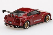 Load image into Gallery viewer, MiniGT Pandem Nissan GT-R Red #92 1:64