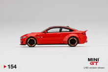 Load image into Gallery viewer, MiniGT LB WORKS BMW M4 Red #154 1:64