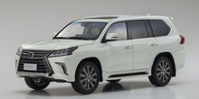 Load image into Gallery viewer, Kyosho Lexus LX570 Sonic Quartz (White) 1:18
