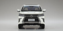 Load image into Gallery viewer, Kyosho Lexus LX570 Sonic Quartz (White) 1:18