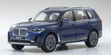 Load image into Gallery viewer, Kyosho BMW X7 1:18 Phytonic Blue