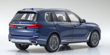 Load image into Gallery viewer, Kyosho BMW X7 1:18 Phytonic Blue