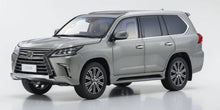 Load image into Gallery viewer, Kyosho Lexus LX570 Sonic Titanium (Silver) 1:18