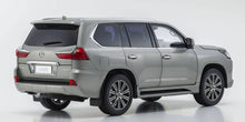 Load image into Gallery viewer, Kyosho Lexus LX570 Sonic Titanium (Silver) 1:18