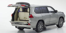 Load image into Gallery viewer, Kyosho Lexus LX570 Sonic Titanium (Silver) 1:18