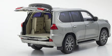 Load image into Gallery viewer, Kyosho Lexus LX570 Sonic Titanium (Silver) 1:18