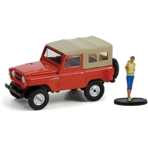 Greenlight Nissan Patrol 1975 1:64 Red