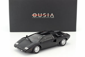 Kyosho OUSIA Lamborghini Countach LP400 Black 1:18