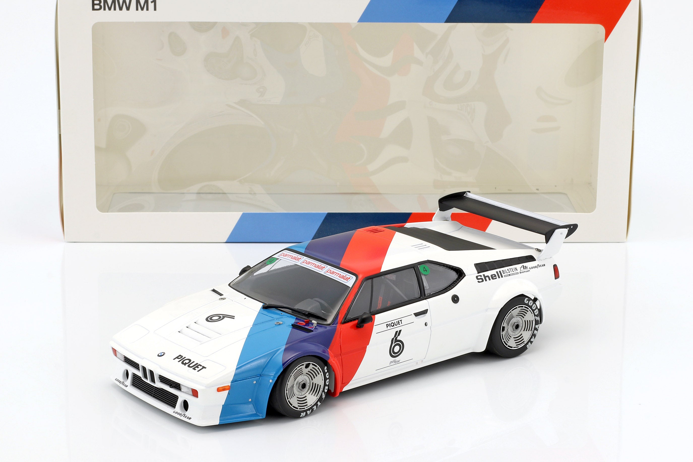 純正購入★レア絶版★Minichamps*1/18*BMW M1 #111 MK Motorsport 1986 Le Mans 24h レーシングカー