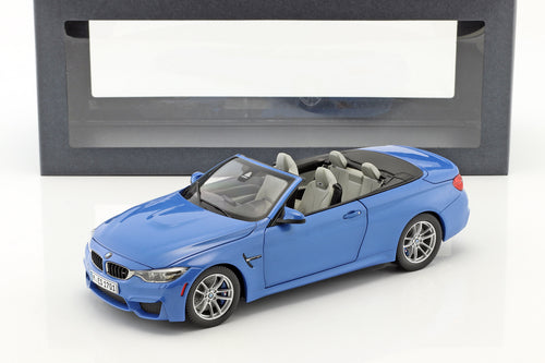 ParagonModels BMW M4 (F83) Convertible Year 2015 Blue 1:18