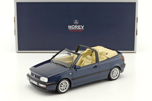 Norev Volkswagen VW Golf III Year 1995 Dark Blue Metallic 1:18