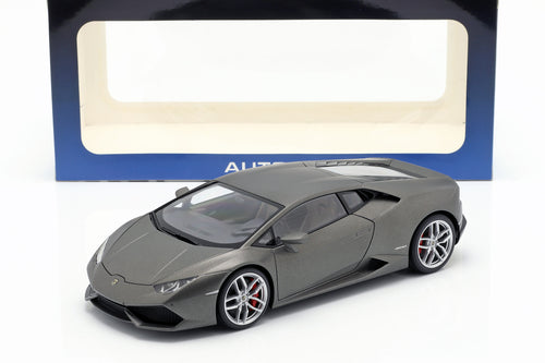 AutoArt Lamborghini Huracan LP610-4 Year 2014 titanium matt gray 1:18