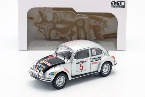 SOLIDO Volkswagen VW Beetle 1303 #5 Winner Rallye Elba 1973 1:18