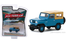Load image into Gallery viewer, Greenlight 1968 Nissan Patrol Blue 1:64
