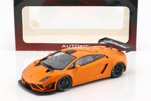 AutoArt Lamborghini Gallardo GT3 FL2 year 2013 Orange Metallic 1:18