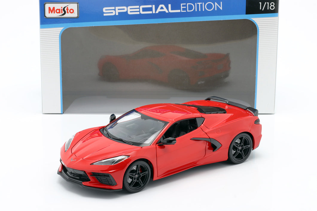  Maisto 1:18 Special Edition 2020 Chevrolet Corvette Stingray  Z51 - Red : Arts, Crafts & Sewing