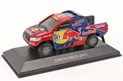 Premium Collectibles Toyota Hilux Dakar Baumel Al-Attiyah 1:43 Red Bull