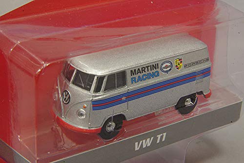 Schuco Volkswagen VW T1 1:64 Silver Martini