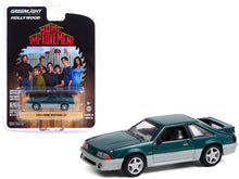Load image into Gallery viewer, Greenlight Ford Mustang GT 1991 1:64 Green/Silver
