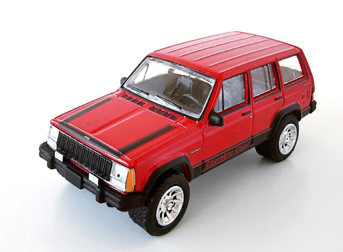 Greenlight Jeep Cherokee 1984 1:64 Red