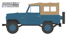Load image into Gallery viewer, Greenlight 1968 Nissan Patrol Blue 1:64