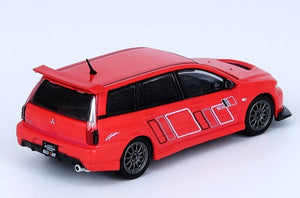 Inno64 MITSUBISHI LANCER EVO IX WAGON Ralliart 1:64 Red