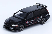 Load image into Gallery viewer, Inno64 MITSUBISHI LANCER EVO IX WAGON Ralliart 1:64 Black