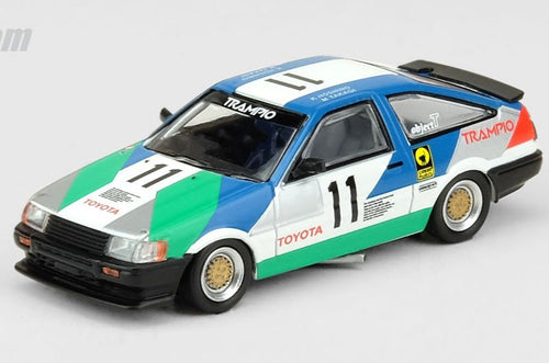 Inno64 TOYOTA COROLLA AE86 Levin 19853 #11 Trampio 1:64