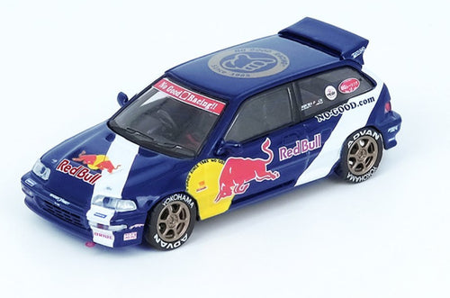 Inno64 HONDA CIVIC EF9 No Good Racing Redbull 1:64