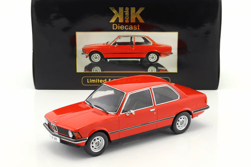 KK Scale BMW 318i E21 Year 1975 1:18 Red 1 of 1500