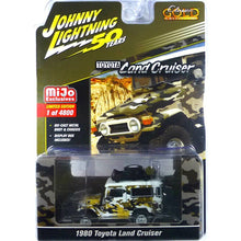 Load image into Gallery viewer, Johnny Lightning 1980 Toyota Land Cruiser Camouflage 1/64