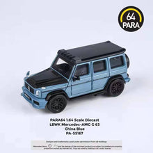 Load image into Gallery viewer, Para64 Mercedes LBWK AMG G63 1:64 China Blue