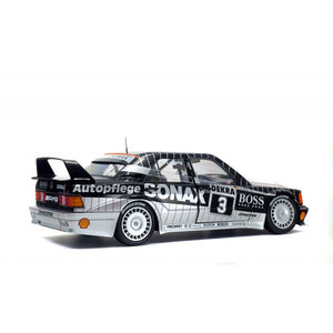 SOLIDO MERCEDES-BENZ 190 EVO II (W201) 1:18 Race (Black/Silver)