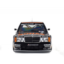 Load image into Gallery viewer, SOLIDO MERCEDES-BENZ 190 EVO II (W201) 1:18 Race (Black/Silver)