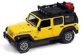 Auto World Jeep Wrangler Unlimited 2018 1:64 Yellow