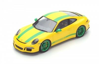 Spark Porsche 911 R 2017 1:18 Yellow