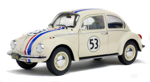 SOLIDO Volkswagen Beetle 1303 - RACER 53 1/18 White